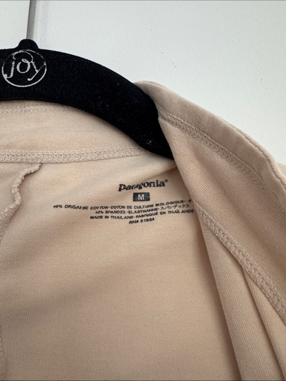 Patagonia Twist-Front Long Sleeve Top in Beige - Picture 2 of 7